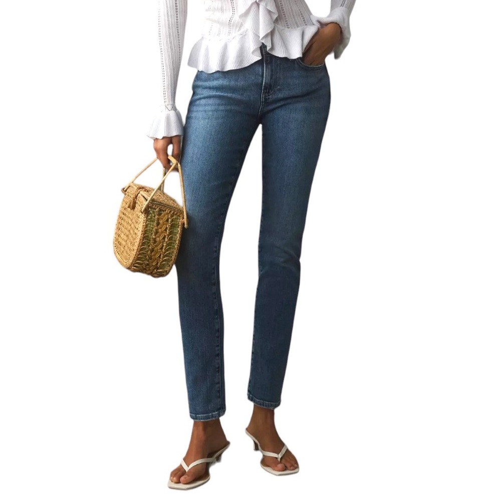 FRAME Le Garcon Mid-rise Straight-leg Dublin Grind Jeans Size 27